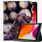 2. Ligero pero a prueba de golpes: el estuche delgado construido con material ABS de calidad en la parte posterior agrega un volumen mínimo mientras protege su iPad lo suficientemente bien para que no se caiga y se raye en el uso diario