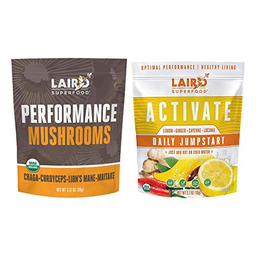 Laird Superfood Functional Bundle - Activate and Performance Mushroom