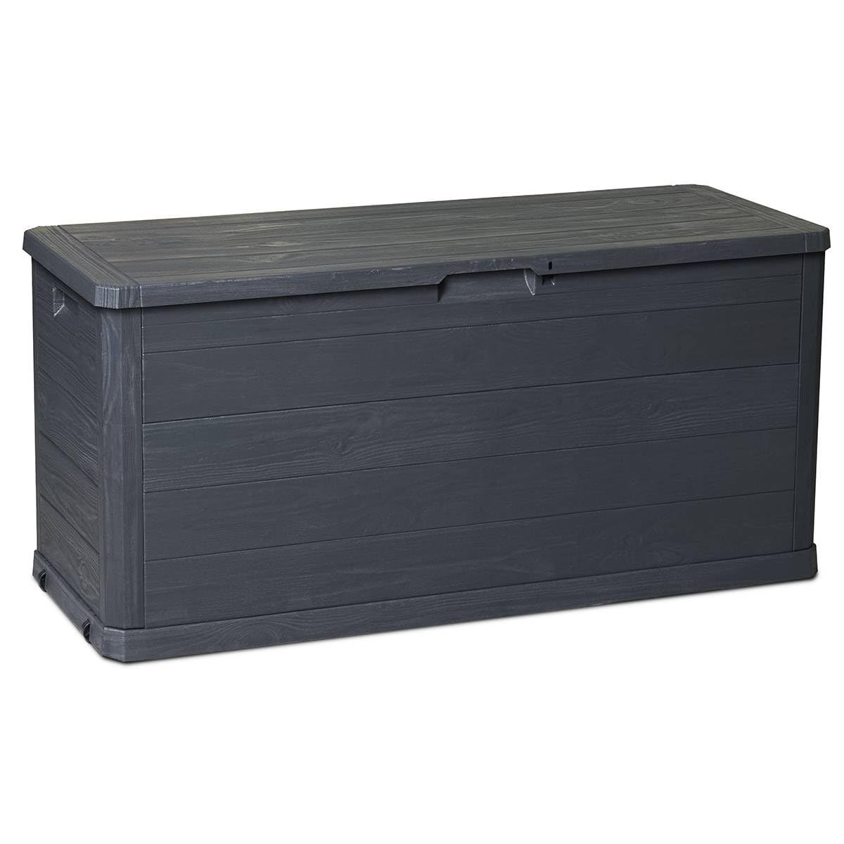 TOOMAX Z164R097 Art. 164 Woody Boîte de Coussin Multifonctionnel Anthracite 117 x 45 x 56 cm