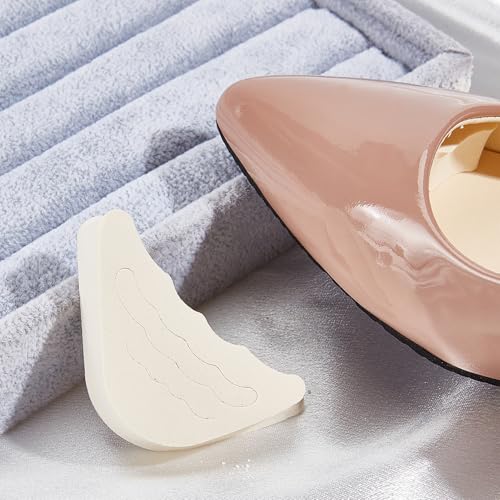 4 pares de rellenos para zapatos ajustables de espuma miniatura 7