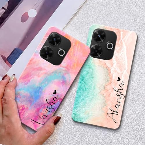 Image of COLORflow Back Cover Compatible with Redmi 13 5G / 4G / Poco M6 Plus 5G | Marble Colors Customized Back Cover Compatible with Redmi 13 5G / 4G / Poco M6 Plus 5G