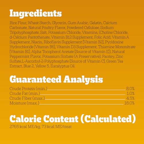 Image of Pedigree Dentastix Dog Dental Treats, Large Breed Dog Treats, Fresh Flavor, (4) 15ct Bags (60 Treats Total)