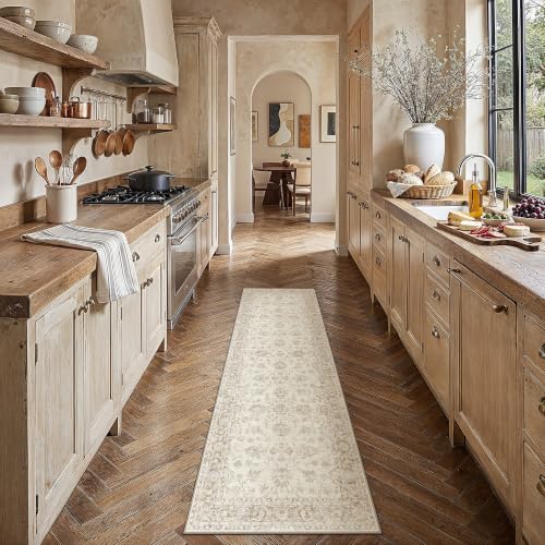 WondRg 2x5 Beige Washable Runner Rug for Hallway by WondRg - Used condition - Image 2