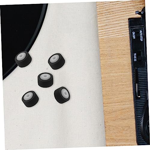 Veemoon 4pcs Pinch Roller for Tape Recorder Accessory for Car and Personal Stereo Wear-Resistant and Sturdy Replacement for Old Broken Parts