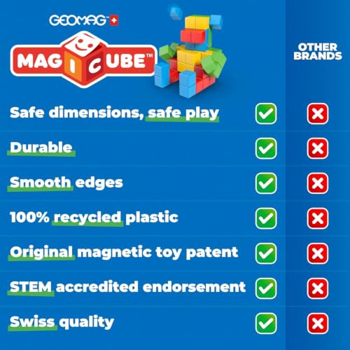 Image of Geomag Magicube Free Building 27Piece Construction Toy Set