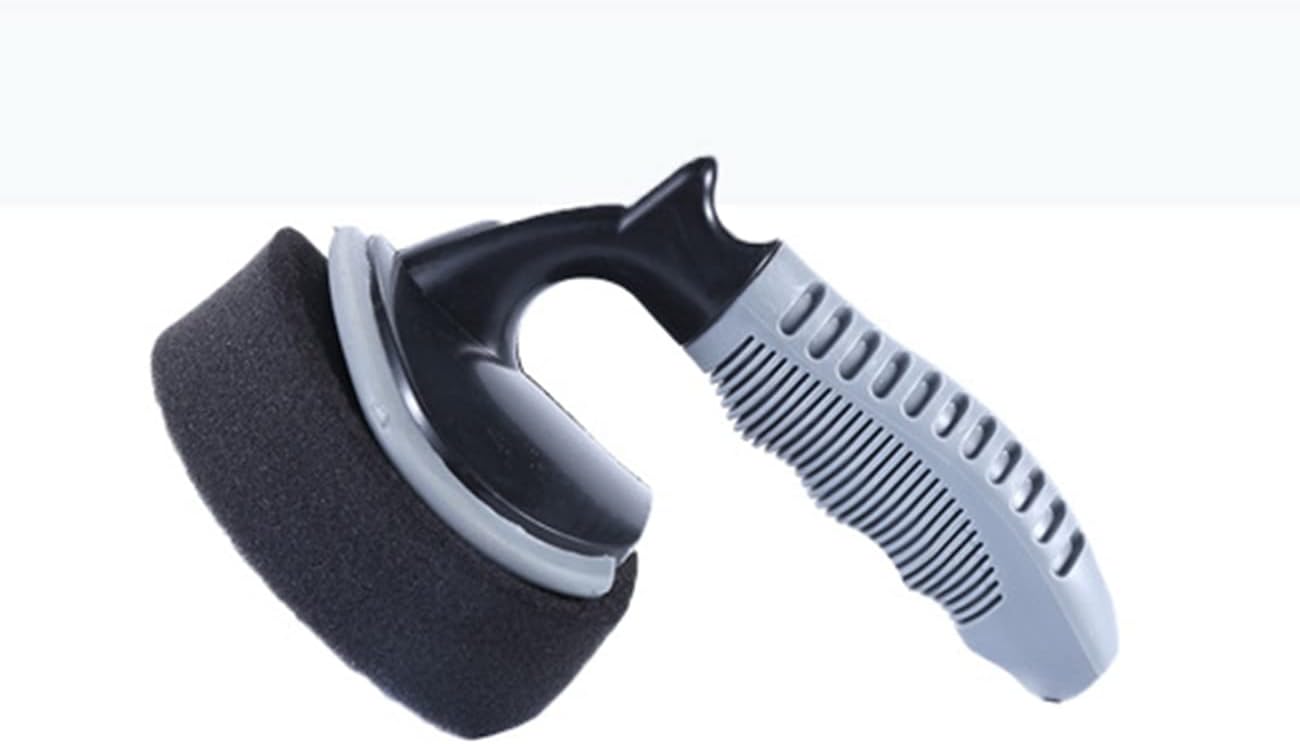 3 Pieces Tire Shine/Dressing Applicator Pads With Handle Perfect for Using to Apply Tire Shine, Tire Wet, Tire Gel, Or Tire Balm, Superior Cleaning Foam Sponge (black) : Automotive