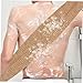 LIFKOME 2Pcs Ramie Jute Bath Scrubber Exfoliating Glove and Back Washer for Body Care Dead Skin Remover Durable Bath Supply for All Skin Types