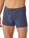 Schiesser Herren Unterwäsche mit Weichem Bund Bio Baumwolle - 95/5 Organic Boxershorts, Royal, L EU