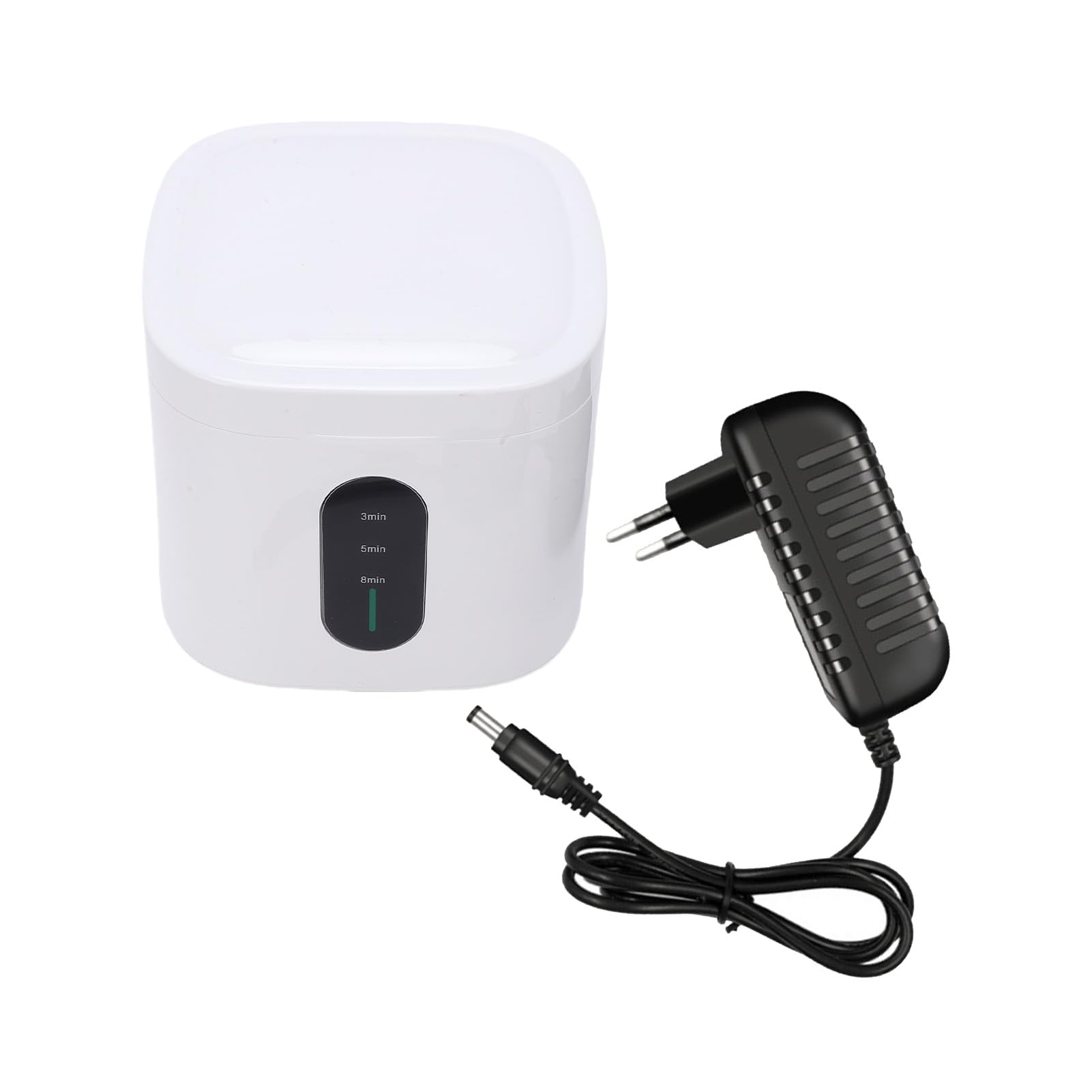 Buachois Limpieza de Joyas con Ultrasonido, 200ML, Limpieza UV, para Gafas, Joyas y Correas de Reloj