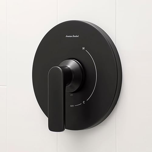 Miniatura 2 de American Standard TU061500.243 Kit de embellecedor de válvula de ducha aspiraciones, negro mate