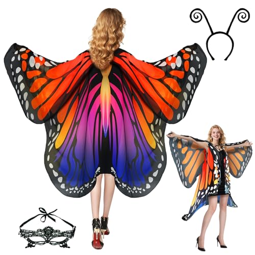 Ailes de papillon Sunlisky pour costume femme élégant