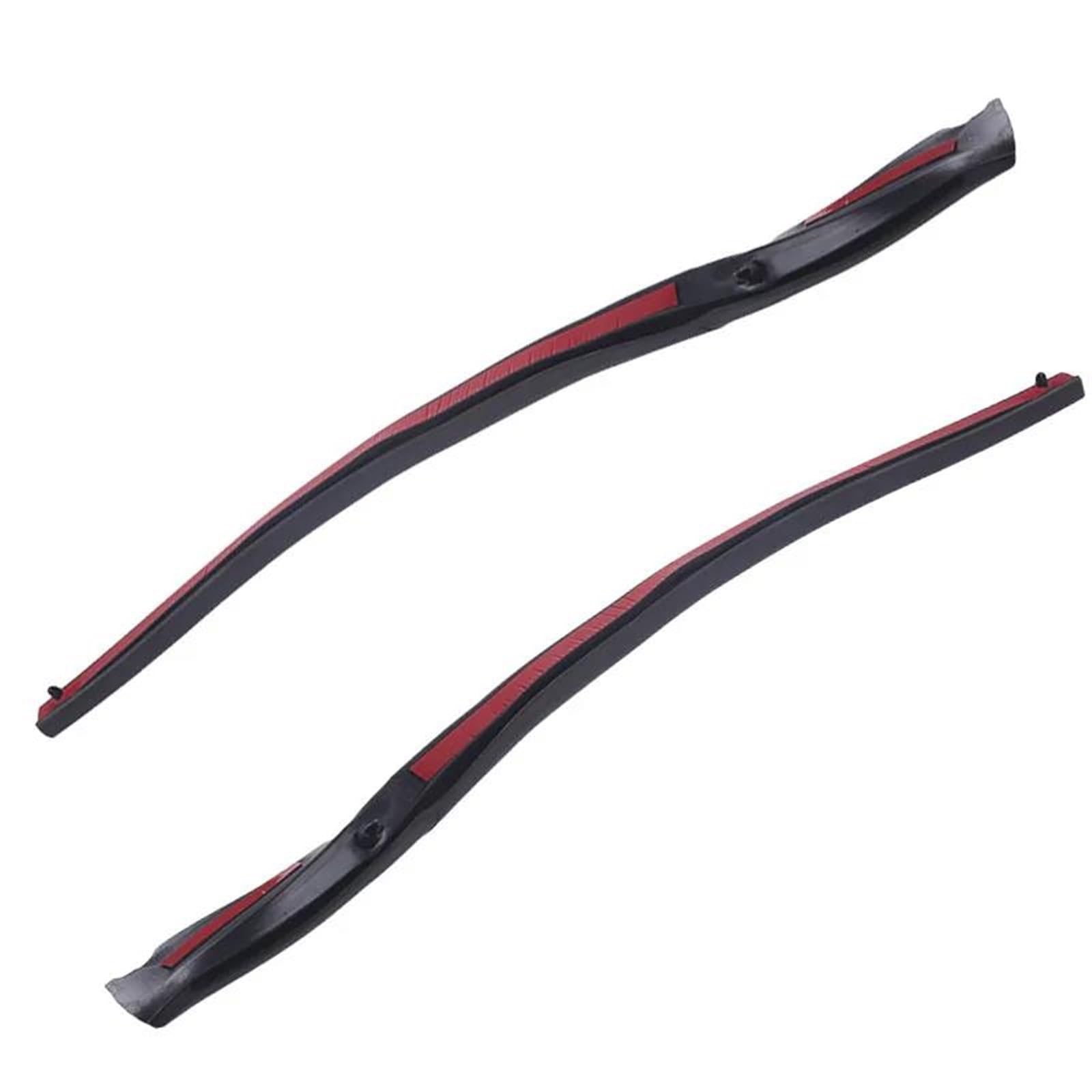 1828404 1792620 Rubber Left Right Car Front Door Weatherstrip Seal Strip Sealing Strip for Ford for Transit MK 7 Car Window Seals(2pcs Left Right)