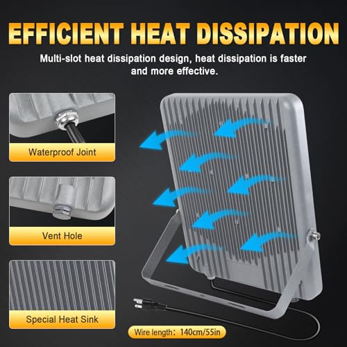 AUXTINGS 2 PCS 150W LED Floodlight - Image 2