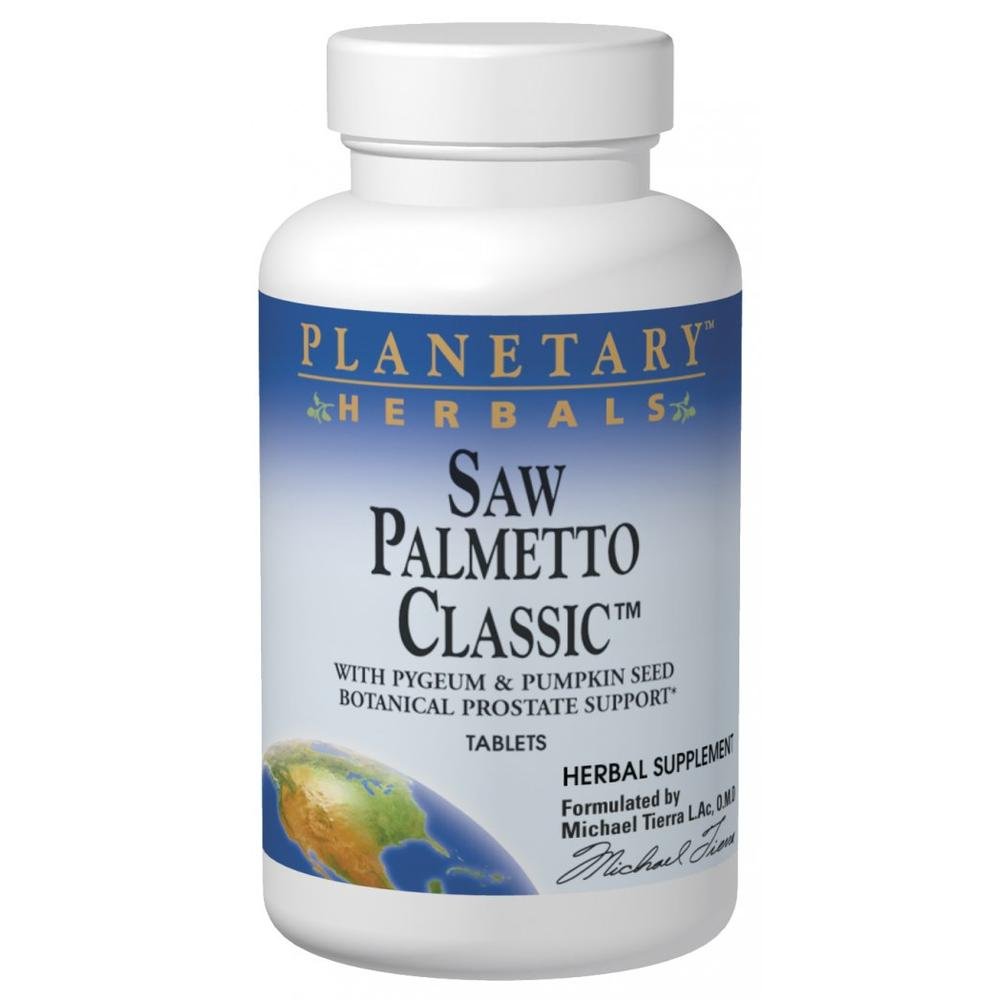 Saw Palmetto Classic, 180 Tabs, Planetary Herbals