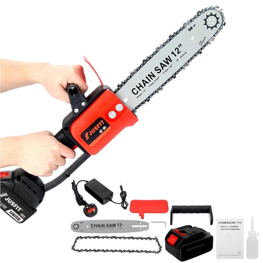 Buy Cordless Chainsaw with Brushless Motor,12 inch Electric Chainsaw
