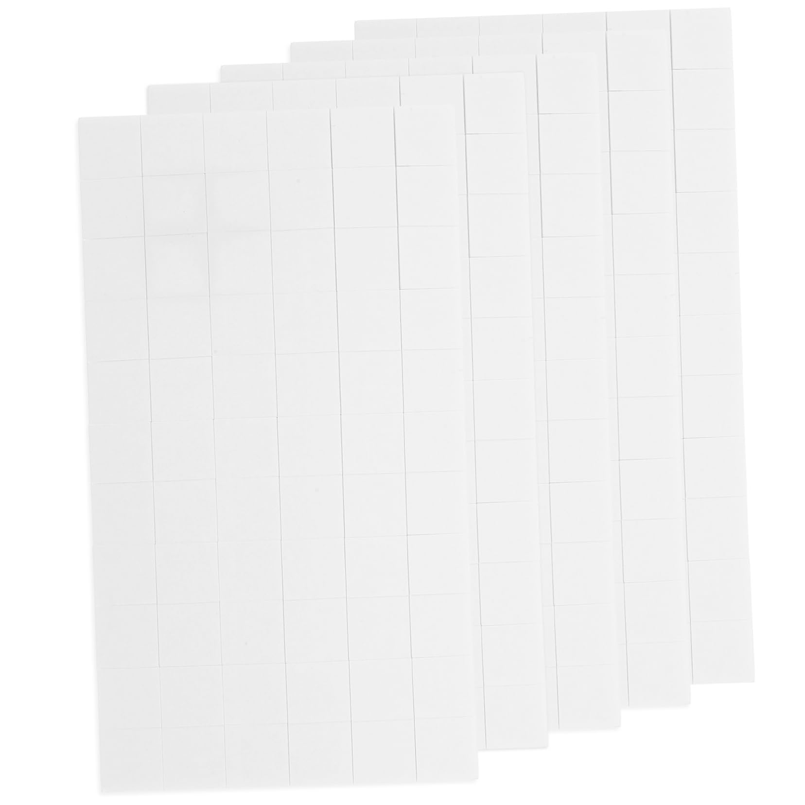 Alipis 5 Pack Adhesive Foam Squares for Crafts Dual-Sided Foam Tape Mounts for Decor Scrapbooking