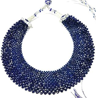 Choker \u0026 Bib - Blue / Necklaces / Women 