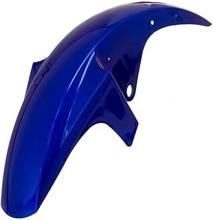 Paralama Dianteiro Sem Suporte Compatível Com Ybr 125 2000/2001/2008 Azul