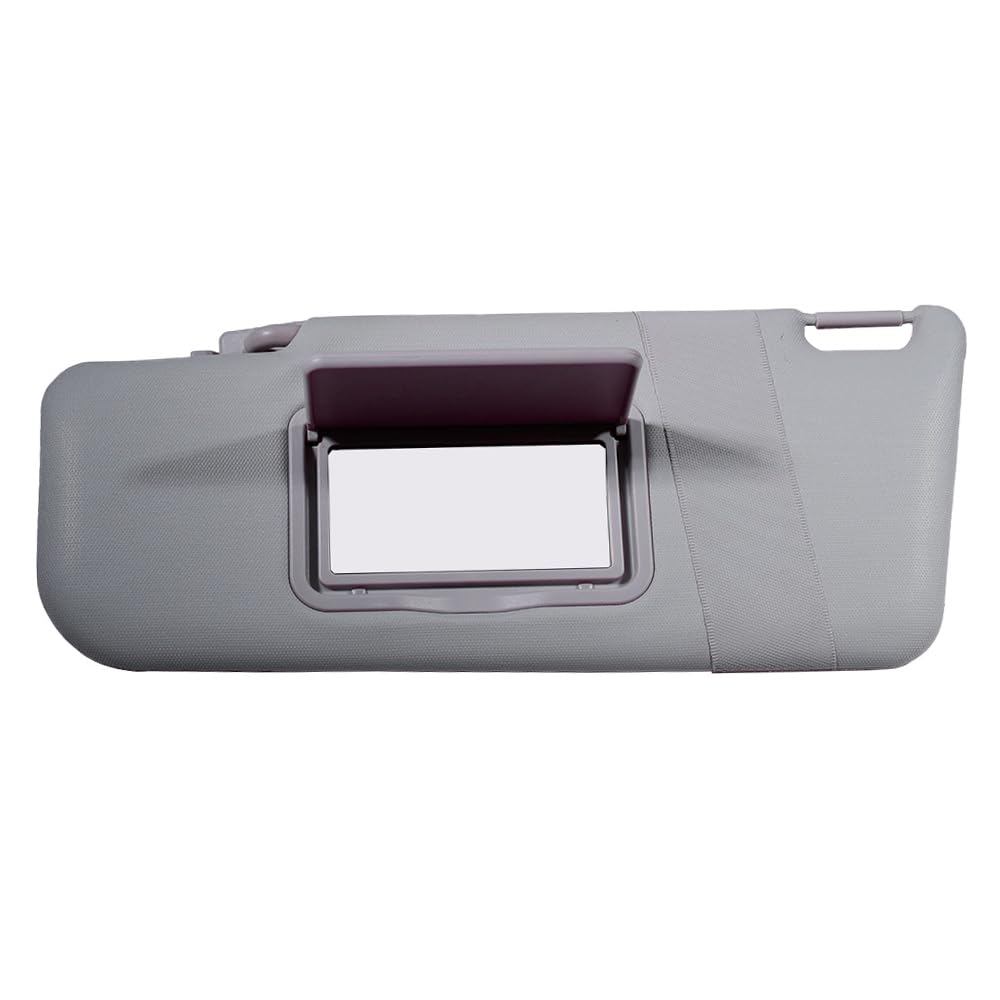 Visera parasol Interior con Espejo y Bolsillo Lado Izquierdo del Conductor Compatible con Fiat Panda 09/2003 a 12/2011 735362729 735362730
