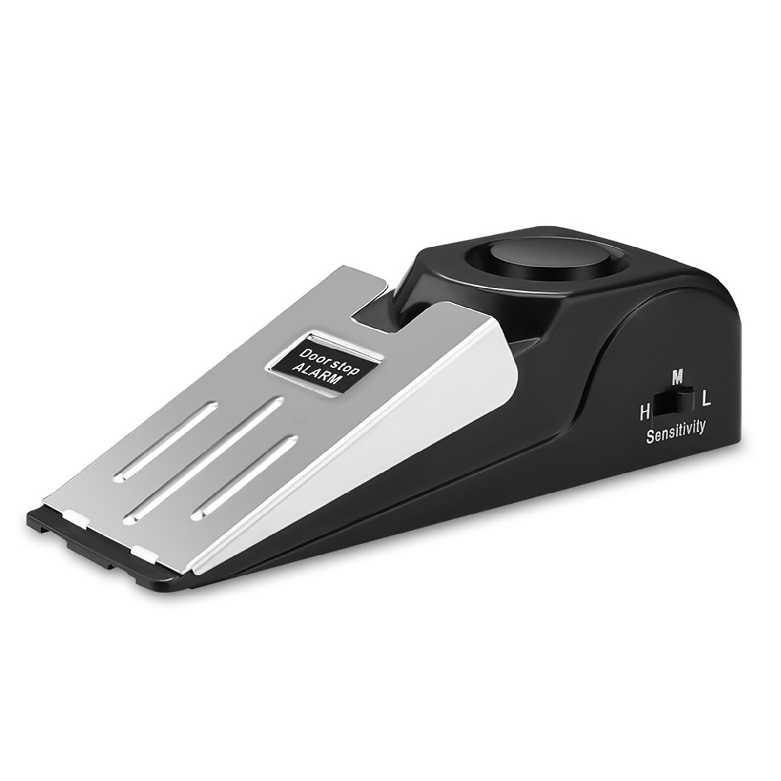Dsfihjo 1 Pc Portable Alarm Door Stopper 120Db Wedge Door Stopper Alarm(1 Pc)