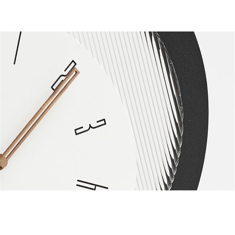 Orologio da Parete Orologio da Parete Moderno Semplice e Moderno con Luce nordica da 35,5 * 40 cm, Creativo, for Soggiorno, Forma Irregolare, casa Orologio da Parete per Soggiorno