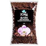 ZOMAGARDEN - Bark per Orchidee Premium - Corteccia Naturale per Orchidee - Lavata, Sterilizzata, 100% Ecologica - 2L (10/15MM)