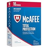 McAfee 2017 Total Protection 10 Devices (PC Software)
