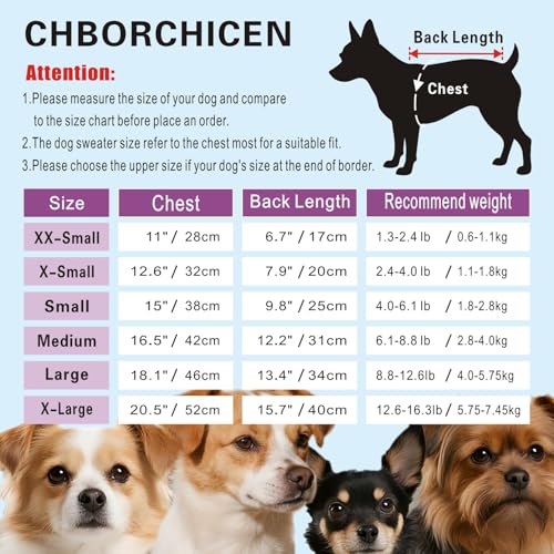 Image of Pet Dog Classic Knitwear Sweater Warm Winter Puppy Pet Coat Soft Sweater Clothing for Small Dogs (S, Rose)