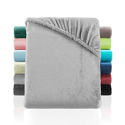 BaSaTex Cashmere Touch Plüsch Premium Kinder Spannbettlaken - SUPER...
