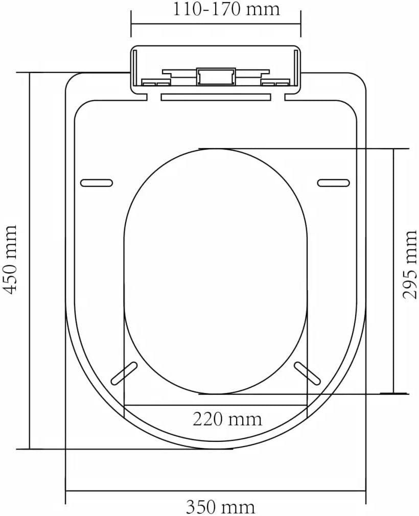 Soft-Close Toilet Seats WC Universal Washroom Bowl Cover Slow Closing Toilets Lid Toliet Accessory