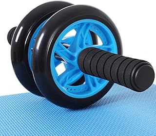 SONGMICS AB Roller AB Wheel Abdominal roller machine Wheel Non-Slip Extra Thick Knee Pad Mat