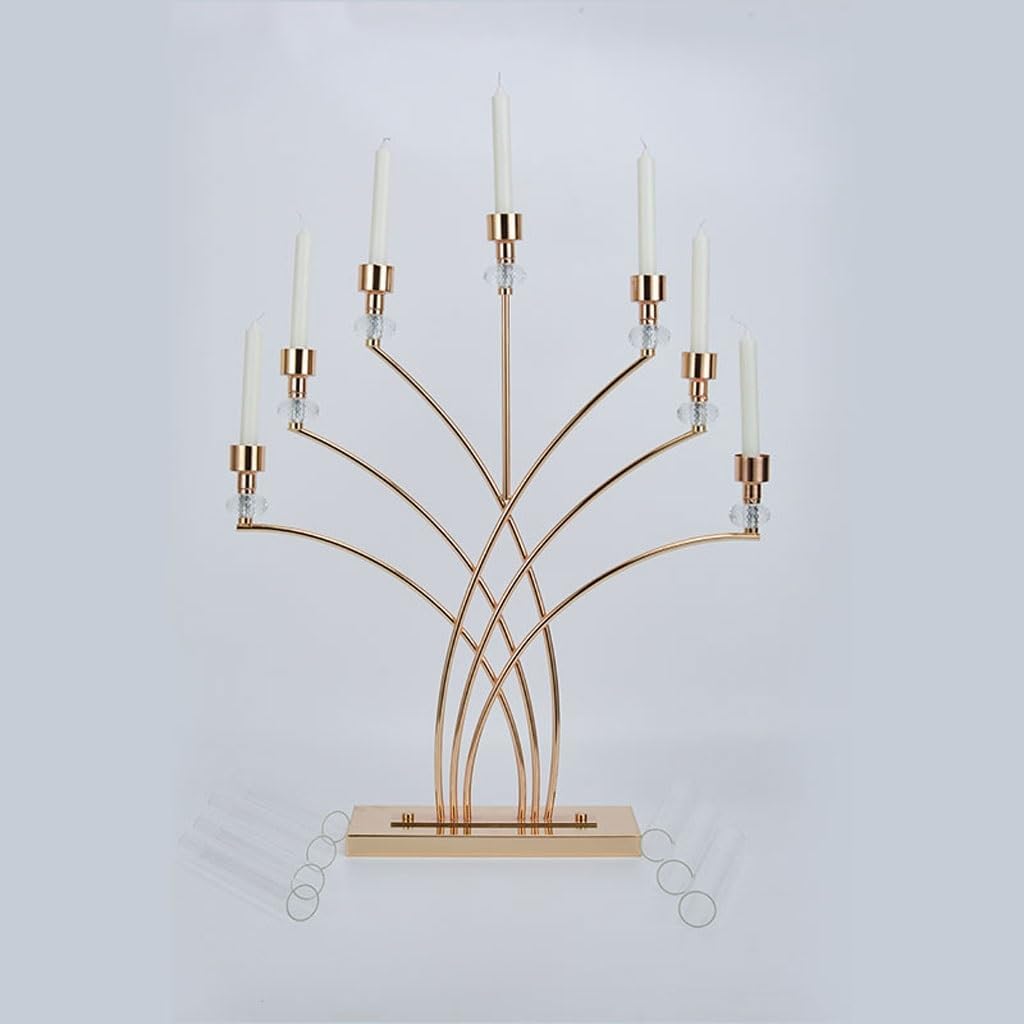 Mermaid Candlestick Wedding Background Decoration Candlestick European Style Long Table Candles