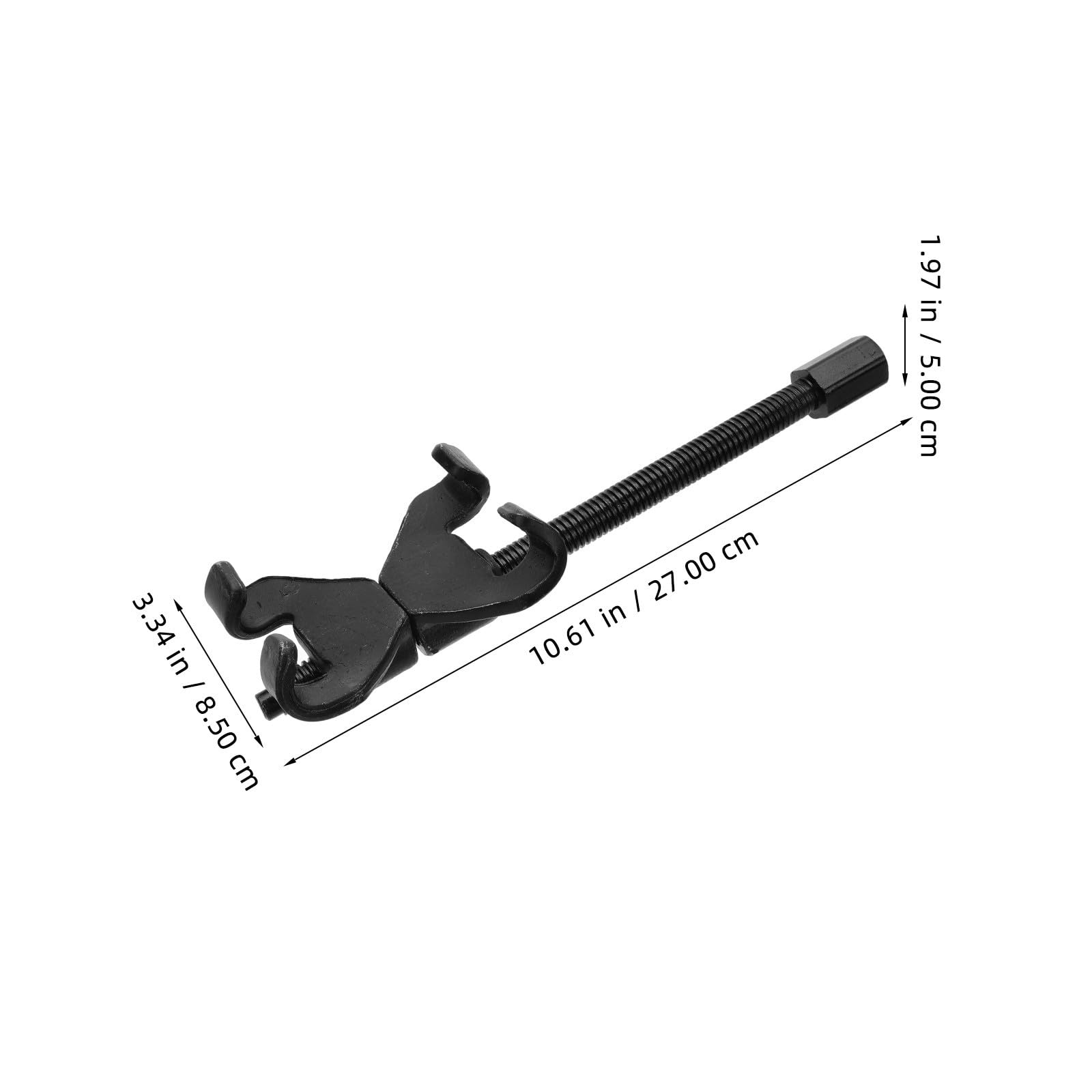 Sewroro 2 Pièces Compresseur de Ressort Hélicoïdal, Outil Acier Noir