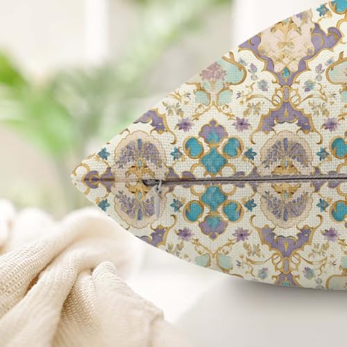 Housse de coussin 60x60cm déhoussable fermeture éclair invisible S75 - 5