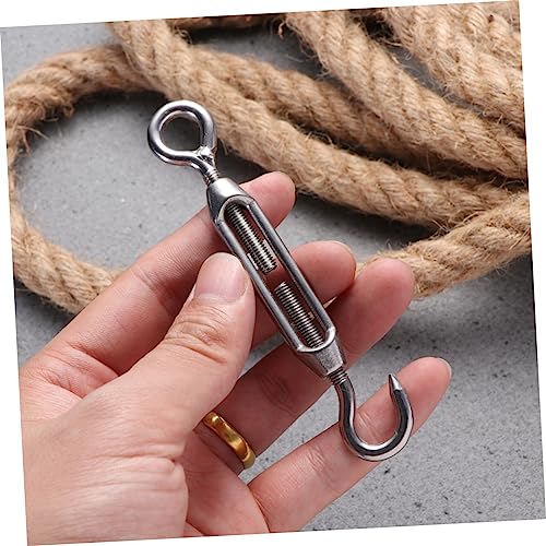 Turnbuckle Gancho de Acero Inoxidable M4 5Pcs para Tensión de Cuerda miniatura 2