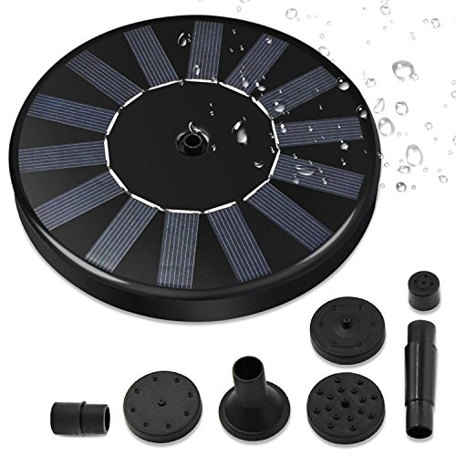 Best Solar Powered Fountain Pump For Your Birdbath Of 2021