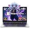 Portátil para juegos, computadora portátil de 16 pulgadas, 32 GB de RAM 1 TB SSD, AMD Ryzen 7 5825U (hasta 4.5 Ghz), gráficos AMD Radeon, pantalla FHD de 16 pulgadas 1920 x 1080, WiFi 6, BT5.2