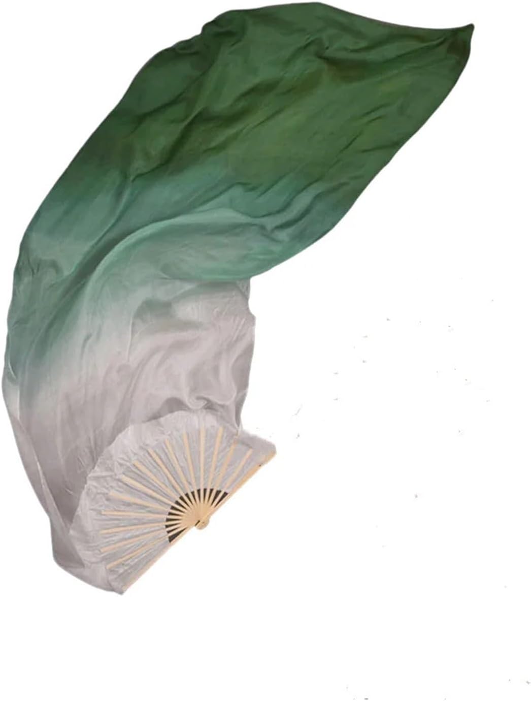4PCS Women Belly Dance Silk Long Fan Veils Props Worship Praise Pastel Colors Flag Streamer Adults 180cm Autumn