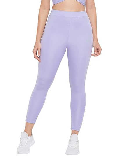 Women's Polyester Activewear Sports Ankle Length Tights