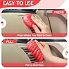 TeSabMi Car Cleaning Gel Car Cleaning Putty Car Putty Car Interior Cleaner Car Slime Car Detailing Kit Car Accessories Gifts for Men Women Stocking Stuffers Red #3