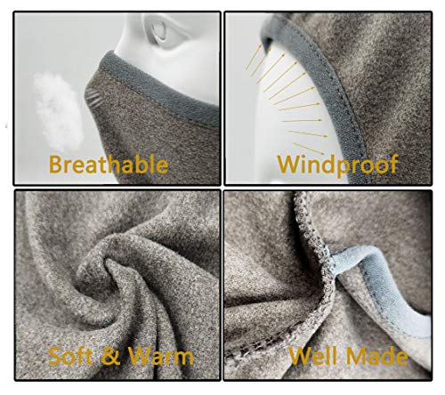 Image of Kids Balaclava Ski Mask Windproof Fleece Neck Warmer Gaiter Winter Face Warmer for Cold Weather Boys Girls
