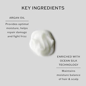 SACHAJUAN Moisturizing Conditioner, Hydrating, Paraben-Free | Ocean Silk Technology & Argan Oil for Optimal Moisture, Repair Damaged Hair & Control Frizz, Vegan & Paraben-Free