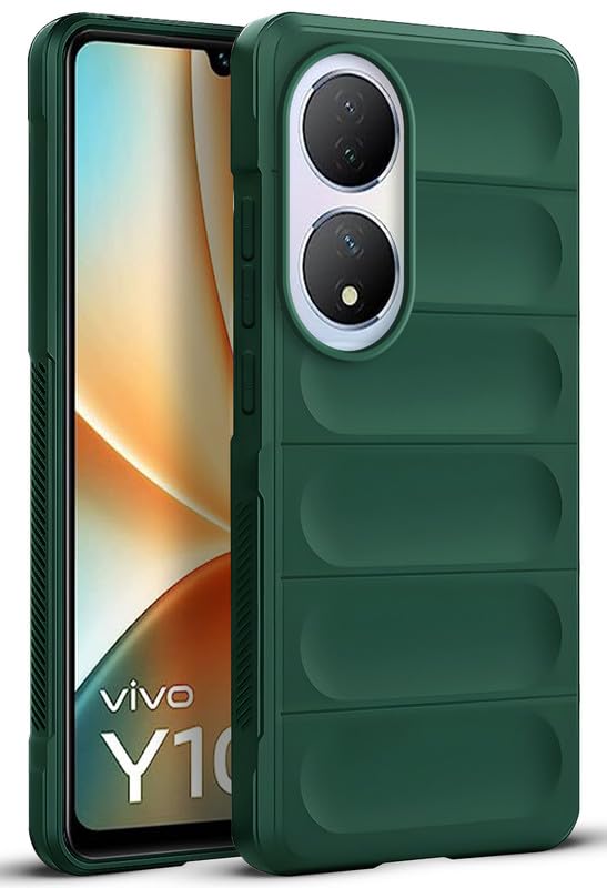 Mr. Case Liquid Silicone Case for Vivo Y100 / Vivo T2 (5G) | Comfort Grip Soft Touch Matte TPU | - Green (B0CM6SNCLZ) Amazon Price History, Amazon Price Tracker
