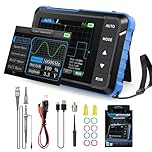 2 in 1 Oscilloscope Handheld, WapoRich DSO153 Digital Signal Generator Oscilloscope with 1 MHz, 5 MSa/s, 14 Signal Waveforms, Online Update - Pocket Size Mini Portable Oscilloscopes