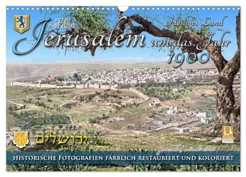 Old Jerusalem around the year 1900