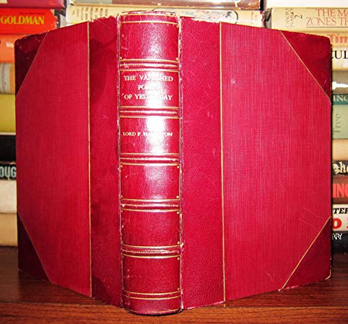 The vanished pomps of yesterday: Being some ran... B00088CEMQ Book Cover