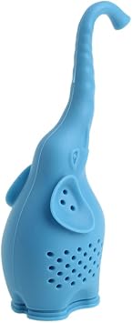 Silicone Animal Elephant Mug Cup Loose Shape Leaf Spiece Filter Tea Infuser