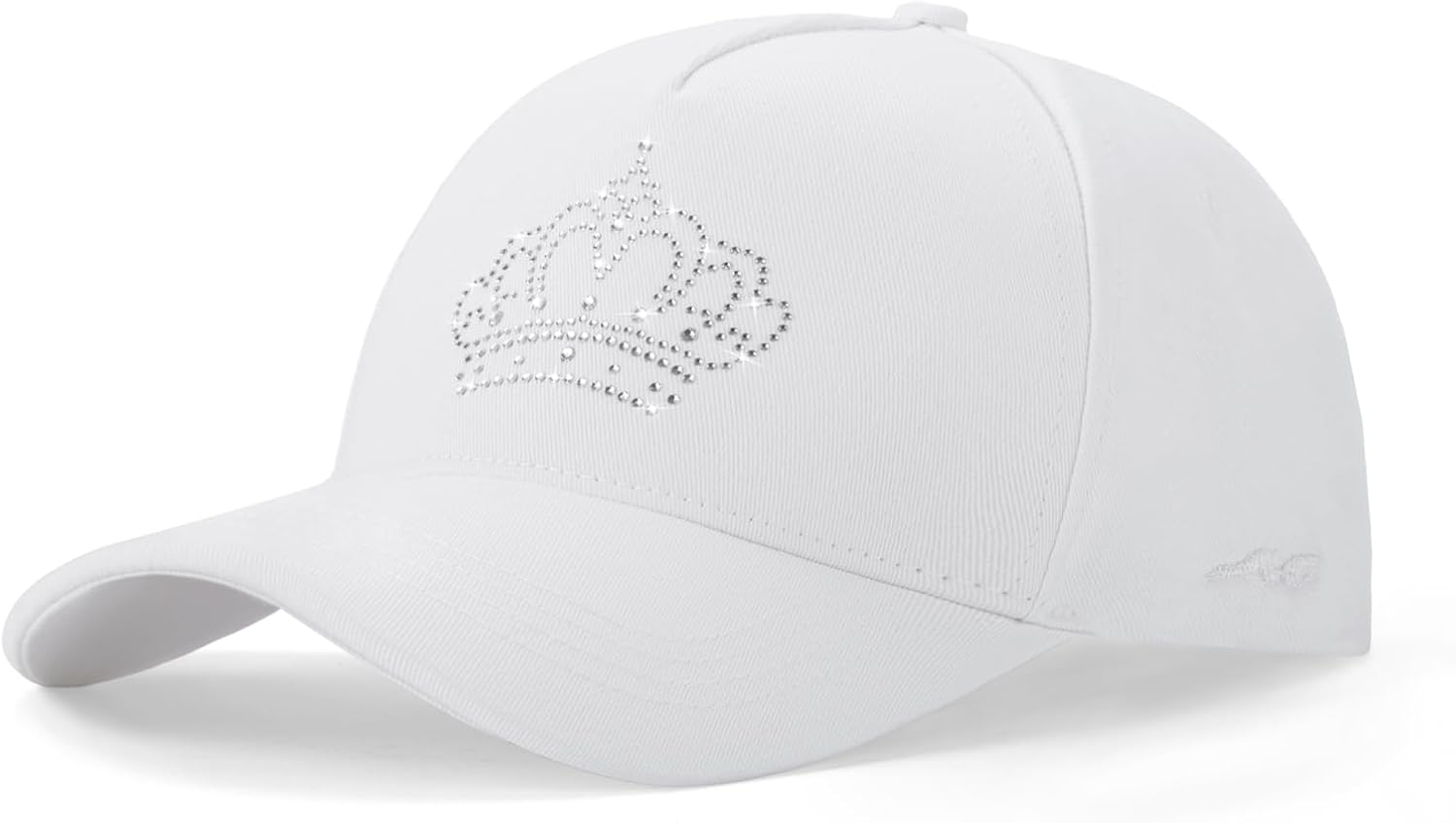 Shiny Rhinestone Baseball Caps for Women