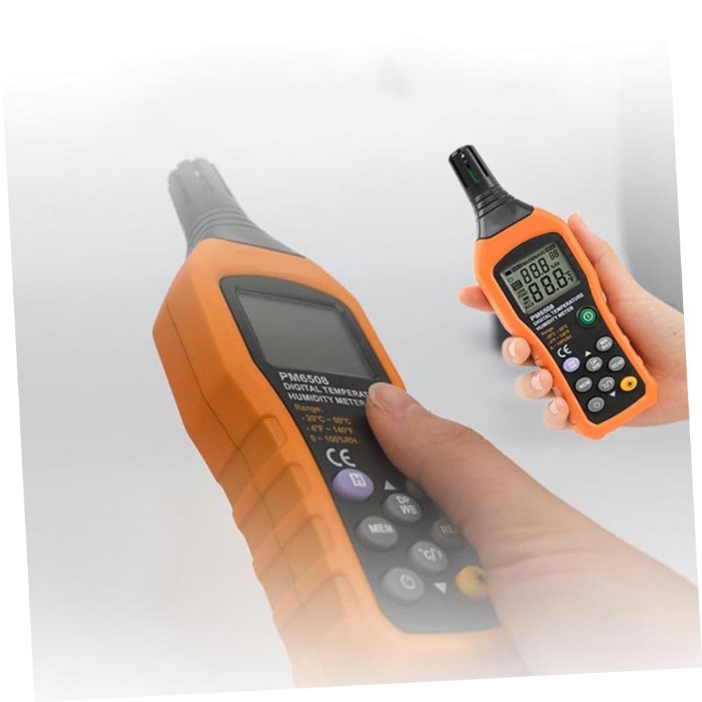 Medidor de Temperatura y Humedad Pm6508 de Mano sin Batería
