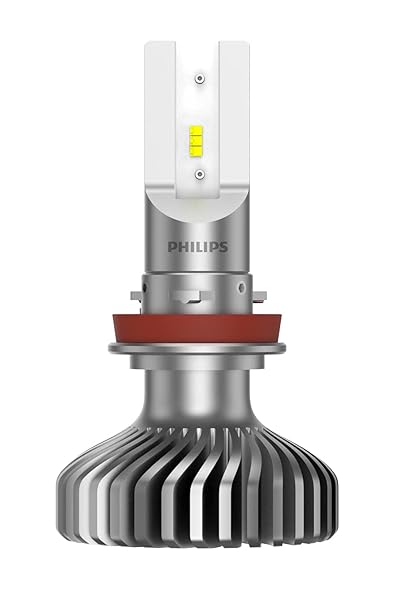 Philips Automotive X-treme Ultinon H11 LED Headlight Bulb 11362XUX2, Set of 2 (White)